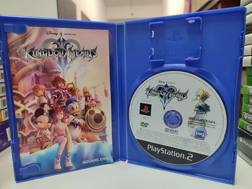 Kingdom Hearts II PlayStation 2 PS2 Disc and Manual