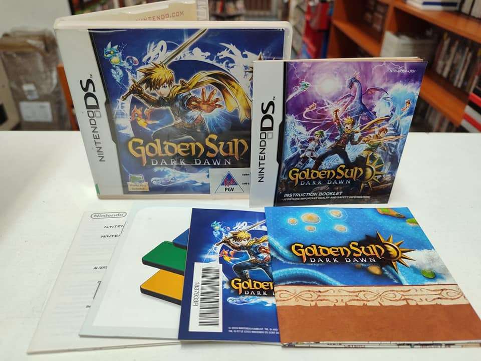 Golden Sun Dark Dawn Nintendo DS