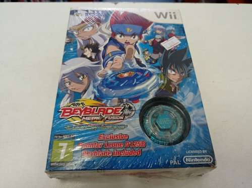 Beyblade Metal Fusion Counter Leone Limited Edition Nintendo Wii