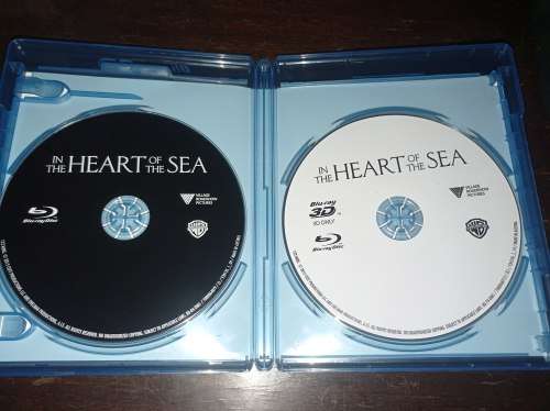 In the Heart of the Sea 3D / 2D blu ray
