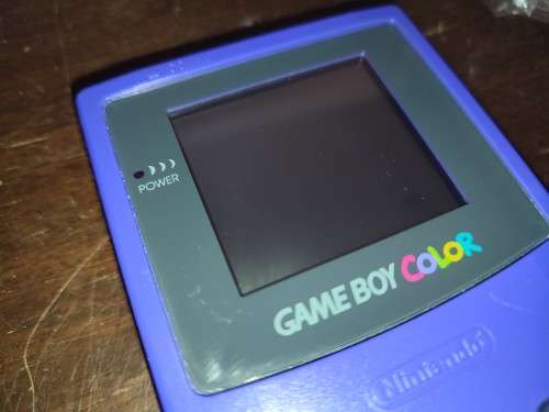 Nintendo Gameboy Color Grape console