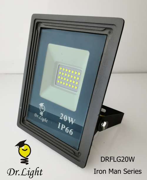 [WHOLESALE MOQ-10pcs] (FREE SHIPPING)DR.LIGHT LED OUTDOOR FLOOD LIGHT 20W IRON MAN SERIES WATERPROOF