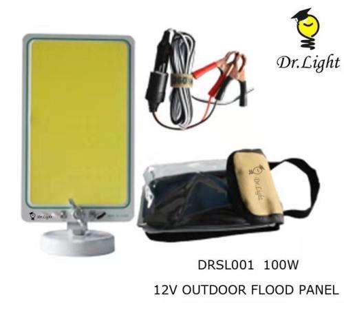 LED 100W 12V OUTDOOR FLOOD PANEL PANEL CAMPING LIGHT FARMING LIGHT