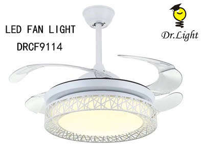 CEILING FAN LIGHT CEILING FAN WITH BUILT IN LED COLOR CHANGING LIGHTS WITH REMOTE