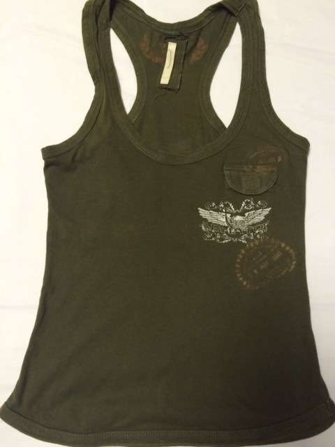 T- SHIRT - GREEN - TOP - LADIES - CLOTHING