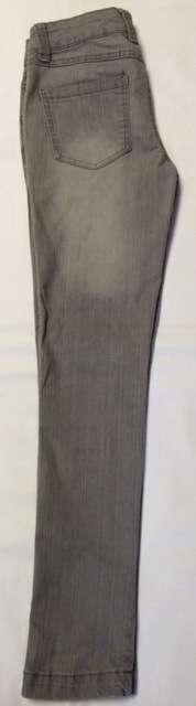 DENIM JEAN - GREY -  SIZE 11/12 YEARS - GIRL - JEANS - CLOTHING