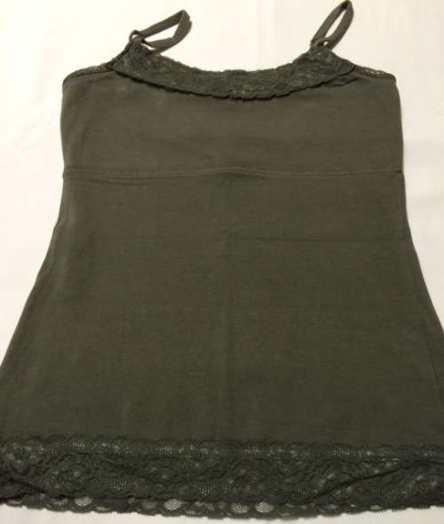 TOP - OLIVE GREEN
