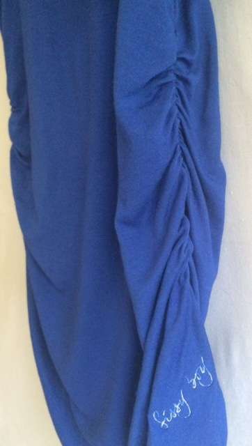 TOP - BLUE - ONE SHOULDER - SISSY BOY