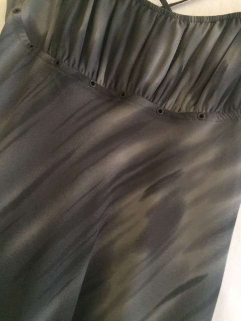MAXI DRESS - CHIFFON - GREY - DRESSES - CLOTHING