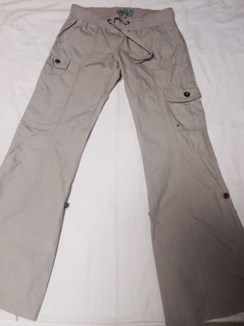 BEIGE DRAWSTRING PANT