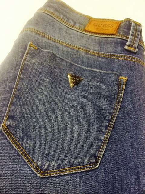 GUESS 3/4 SKINNY JEAN - DENIM