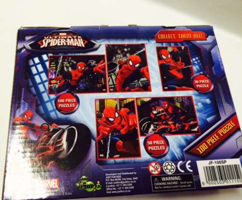 SPIDERMAN PUZZLE - KIDS - TOYS - BUILDING