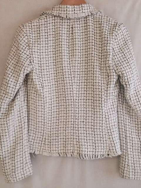 JACKET - BLAZER - WOMAN - BLACK AND WHITE Size 32
