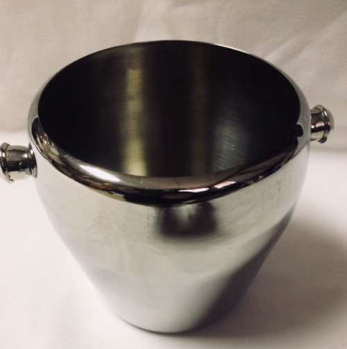 STAINLESS STEEL ICE BUCKET SMALL - BAR ACCESSORY - ACCESSORIES