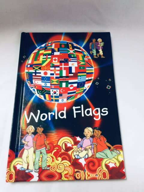 BOOKS - CHILDRENS BOOKS - WORLD FLAGS - HARDCOVER