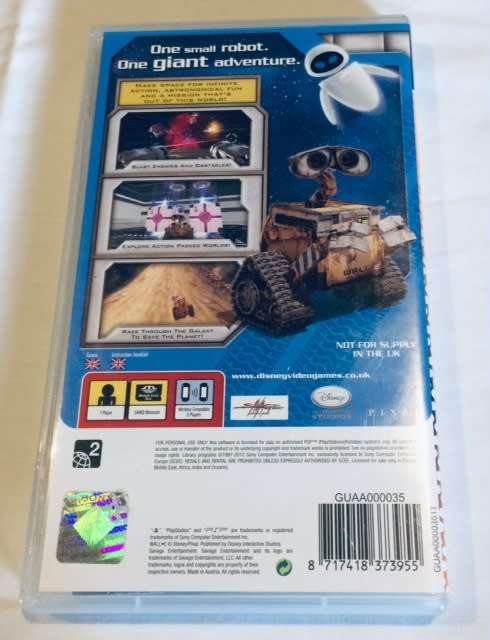 WALL E - GAMING - PSP ESSENTIALS - SONY PSP