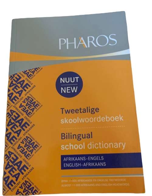PHAROS DICTIONARY - AFRIKAANS/ENGLISH AND ENGLISH/AFRIKAANS TRANSLATIONS - PAPERBACK