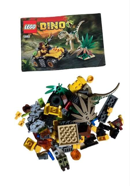 LEGO - LEGO DINO #5882 - NO BOX - BOOKLET INCLUDED - PRE-OWNED