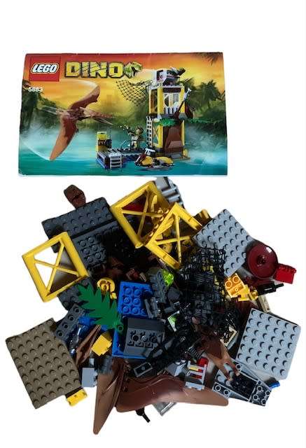 LEGO - LEGO DINO #5883 - NO BOX - BOOKLET INCLUDED - PRE-OWNED