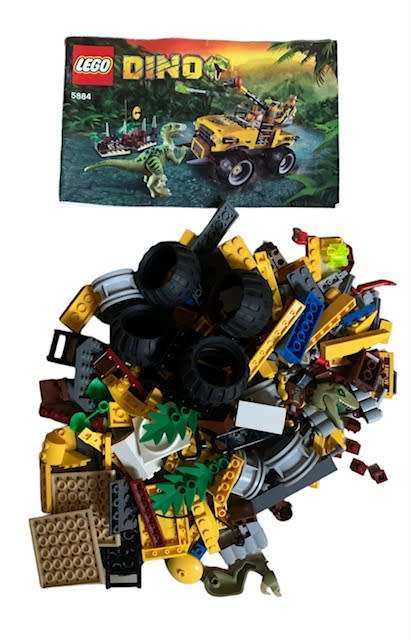 LEGO - LEGO DINO #5884 - NO BOX - BOOKLET INCLUDED