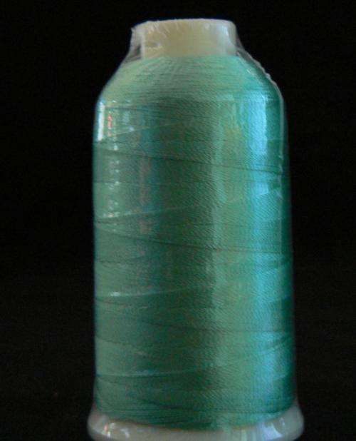 1111 - Green Viscose Rayon 1000m Embroidery thread