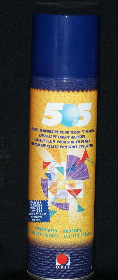 505 Temporary Fabric Adhesive Spray - 250ml