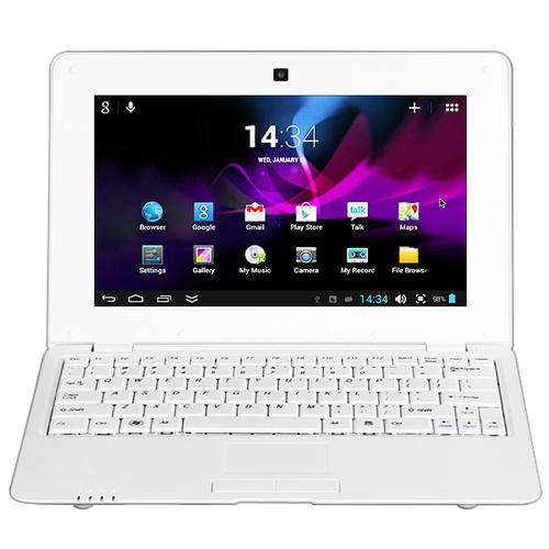 New DUAL CORE 10.1 1088 4GB Notebook Netbook Android.HIGH DEF LED SCREEN.
