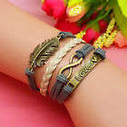 Beautiful leather bracelet