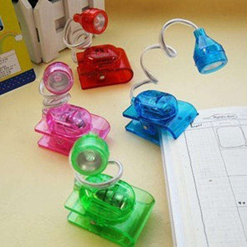 Mini Bright LED Clip on Book Reading Light