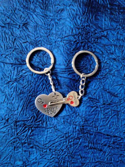 Valentine key ring