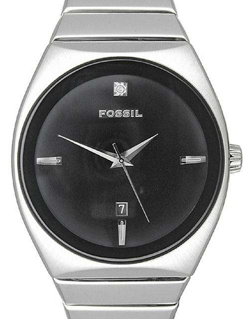 FOSSIL Men's Genuine Diamond Dress Watch ** BRAND NEW **