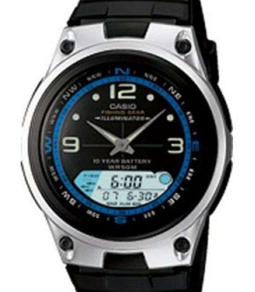 CASIO Fishing Gear Chronograph Watch /  Moon Phase Data / Auto Calendar / Alarms **BRAND NEW**