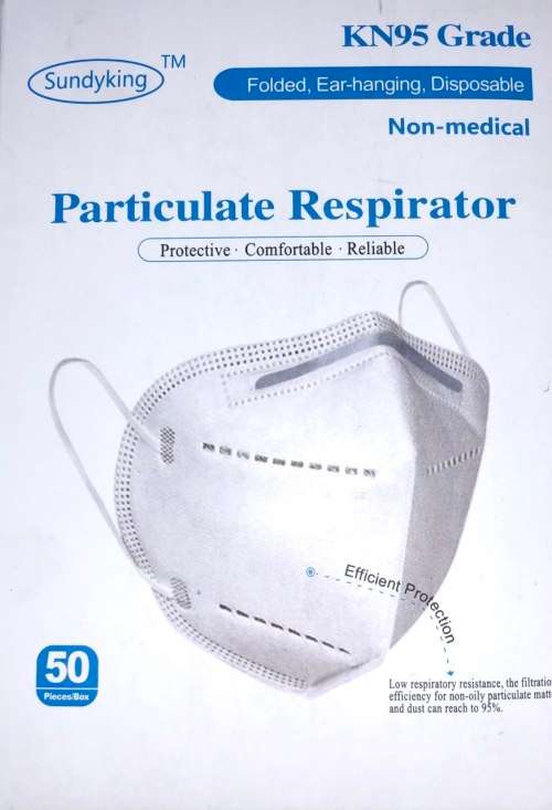 KN95 Disposable Masks (50 Per Box) 5 Layers