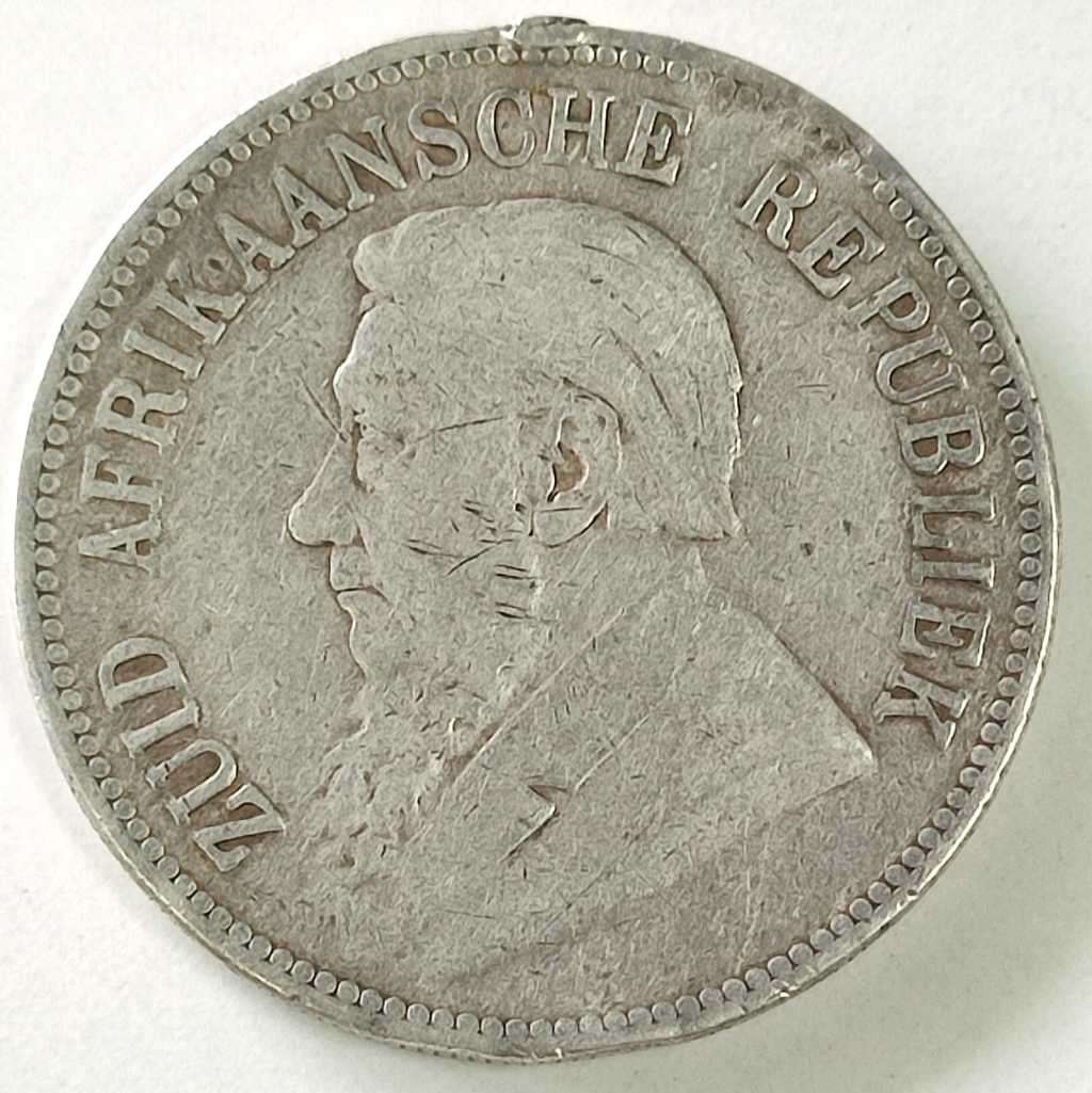 1892 ZAR 5 Shilling #C0025