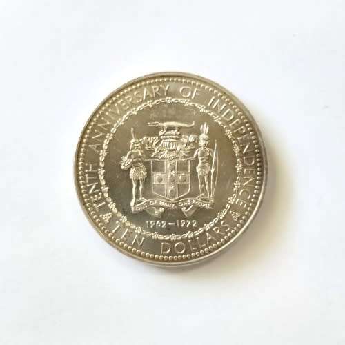 Scarce 1972 Jamaica Commemorative Medal #C0026