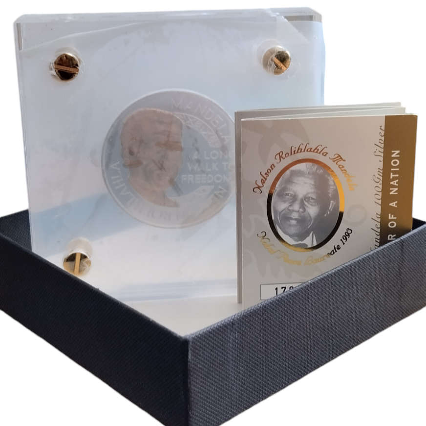 2013 Father of a Nation Medallion with Box and COA #M0016