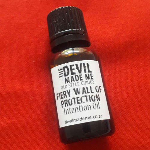 Fiery Wall of Protection Magical Hoodoo Oil