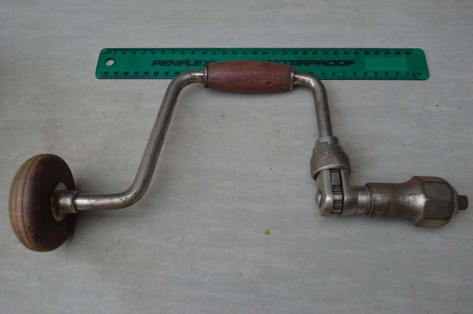 Ratchet Hand brace/drill