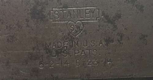 Stanley No 80 cabinet plane scraper. Made in USA