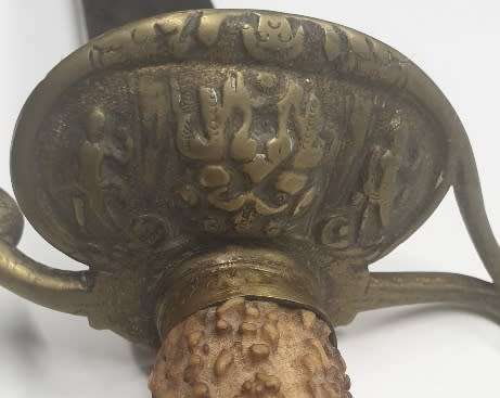 1690`s English staghorn hunting sword
