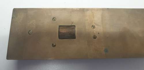 Antique Brass Rolling Parallel Rule. Robert Nicholl London England