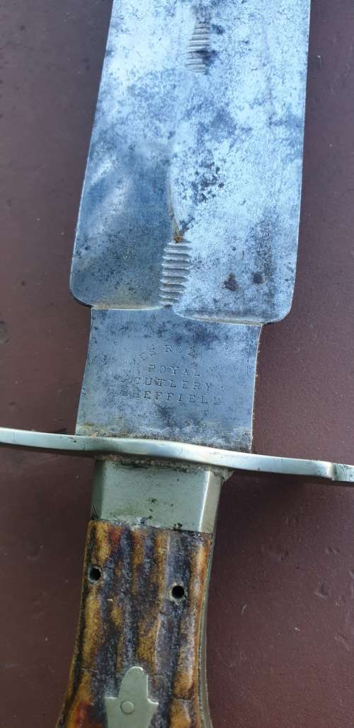 Antique James Rodgers Bowie Knife ( 1800`s)