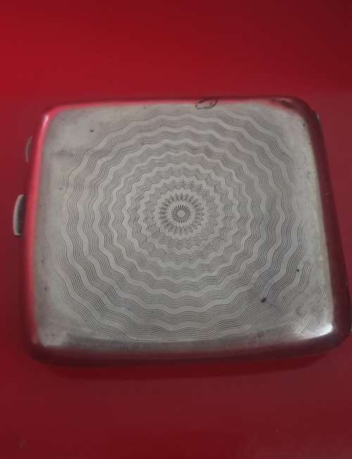 1912 John Rose Birmingham Silver Cigarette Case