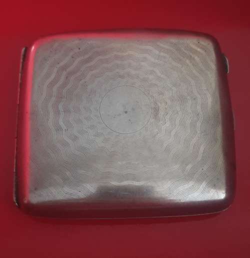 1912 John Rose Birmingham Silver Cigarette Case