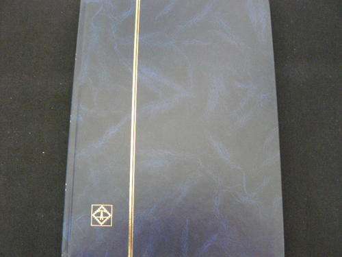 LIGHTHOUSE STOCKBOOK 8 DOUBLE SIDED PAGES BLACK