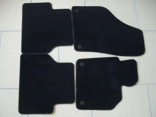 Set Original VW Floor Mats Tiguan Black Velour