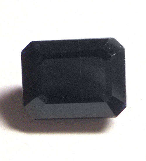 GREAT DEAL, AAA QUALITY, OCT 9X7MM 3.30 CARATS GENUINE BLACK SAPPHIRE, OCTOGEN SHAPE
