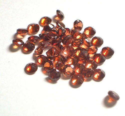 GREAT ROUND 3MM 6.60CARATS GENUINE GARNET, ROUND