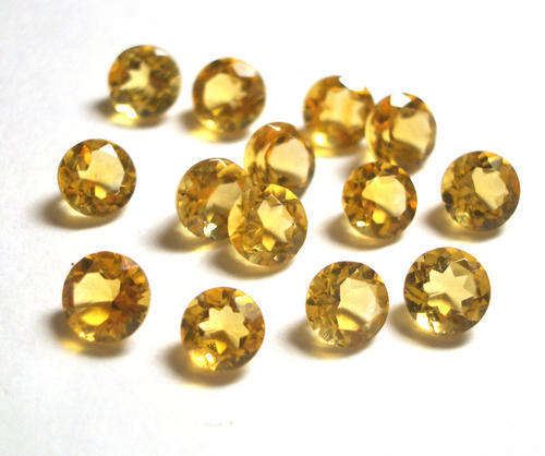 GREAT ROUND 4MM 3.15CARATS GENUINE CITRINE , AAA QUALITY, ROUND SHAPES