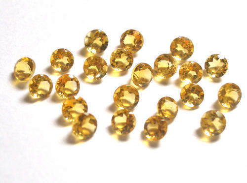 GREAT ROUND 2.5MM 1.45CARATS GENUINE CITRINE , AAA QUALITY, ROUND SHAPES